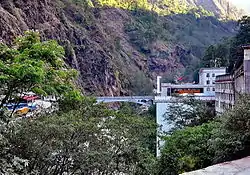 Friendship bridge between Zhangmu and Kodari