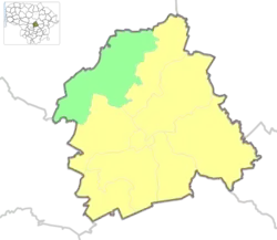 Location of Žeimiai eldership