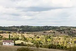 Overlooking the village of Zhelezino