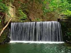 Small dam on McElhattan Creek, Wayne Township, Clinton County, within Zindel Park