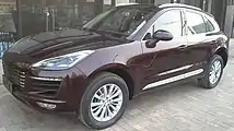 Zotye SR9 front