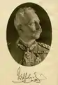 Wilhelm II, German Emperor wearing the 1914 Grand Cross of the Iron Cross.