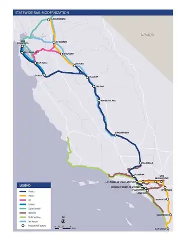 CAHSR connections to commuter rail systems. Click to enlarge.